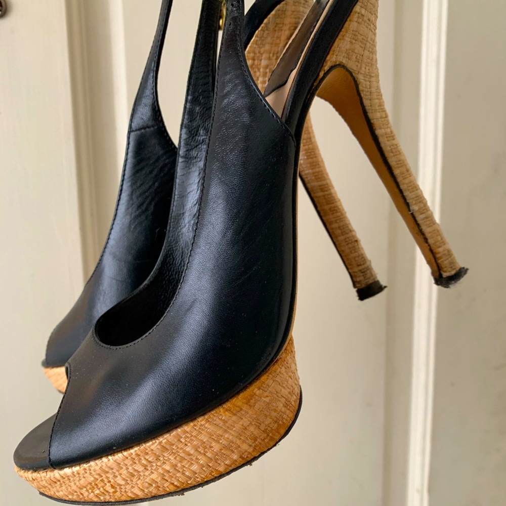 Dior sling back heels